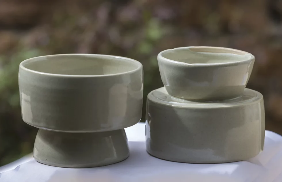 Bols en céramique artisanale à Mâcon