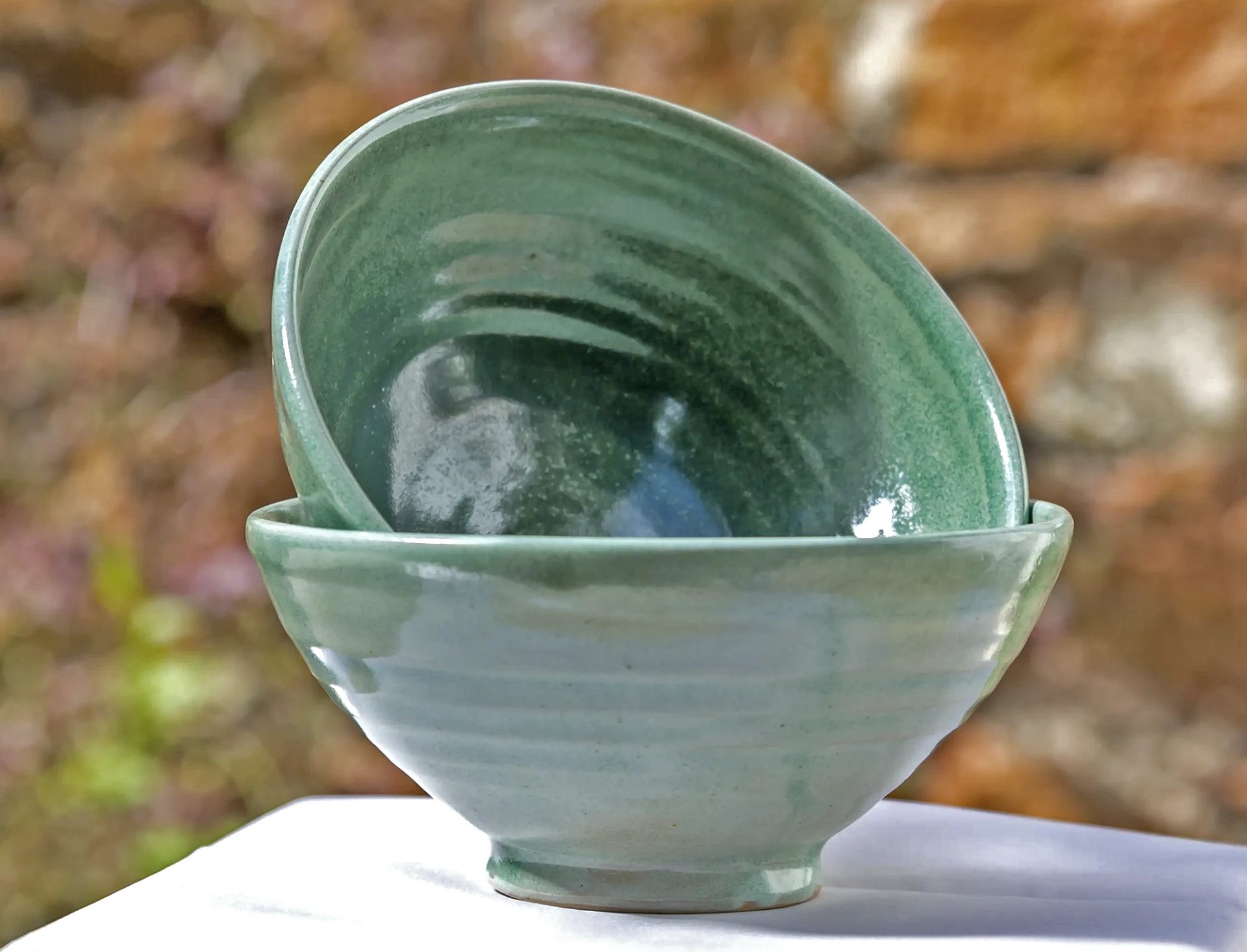 Bols en céramique artisanale à Mâcon